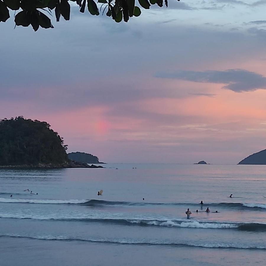 Hotel Pé na Areia Sapê Ubatuba Esterno foto